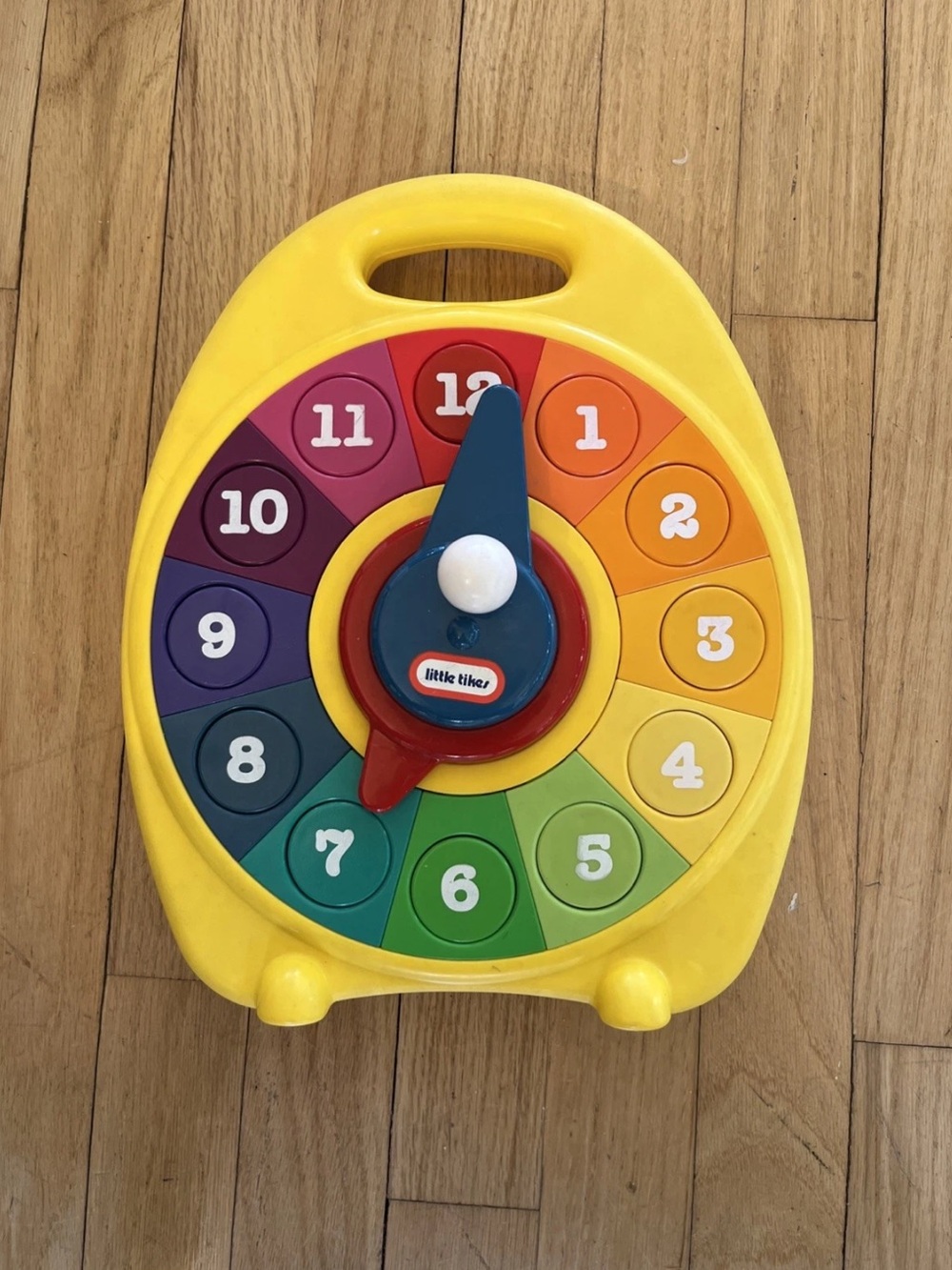 vintage 1992 little tikes play and learn clock toy Complete excellent condition